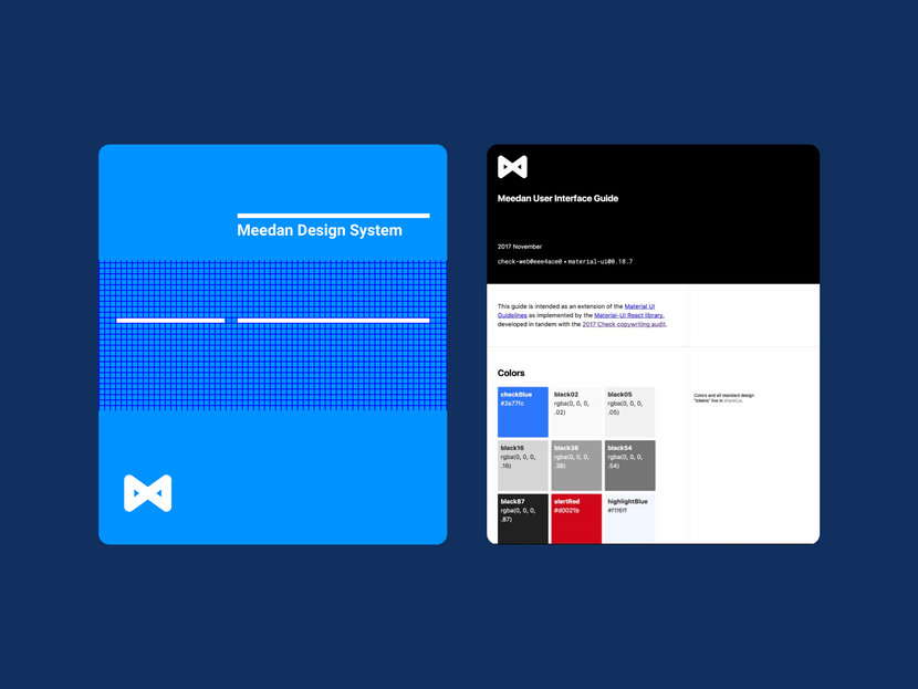 Much of my work in design leadership focused on upholding standards for interface quality; for example I created UI Guides for our products and a design system that embodied the tenets of that guide as React components.